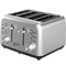 Nero Classic Stainless Steel Style Toaster 4 Slice 746093 - SuperOffice