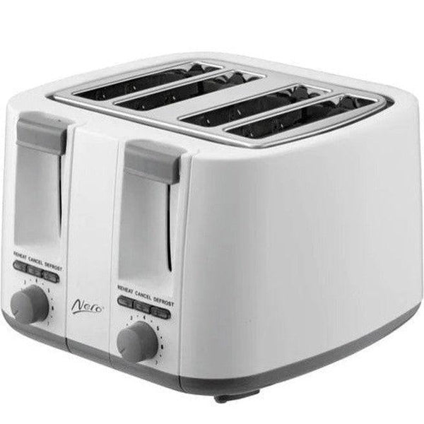 Nero Classic White Toaster 4 Slice Bread Sandwich 746052 - SuperOffice