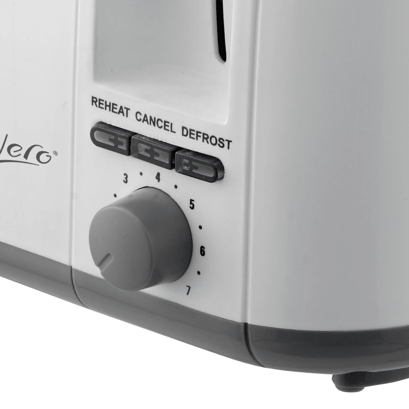 Nero Classic White Toaster 4 Slice Bread Sandwich 746052 - SuperOffice