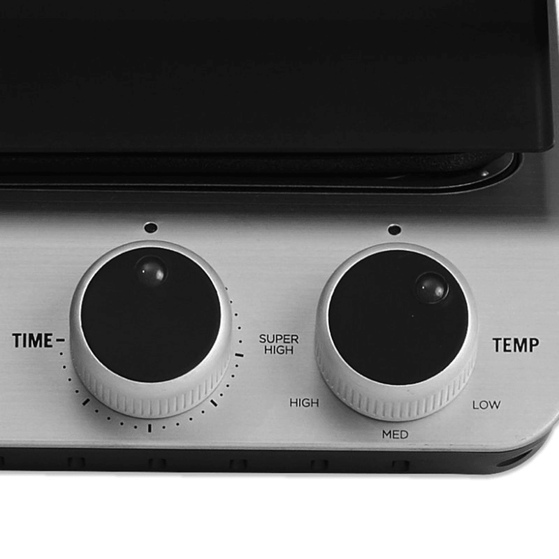 Nero Deluxe Sandwich Press / Contact Grill 4 Slice with Timer 748040 - SuperOffice