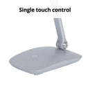 Nero Desk Lamp Light with USB Charing Port 3 Dimmer Levels Adjustable Head Silver 330004 - SuperOffice