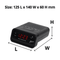 Nero Edge Bluetooth Alarm Digital Clock Radio 743221 - SuperOffice