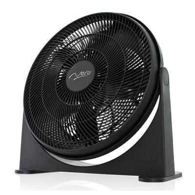 Nero Floor Fan 500mm Black 749050 - SuperOffice