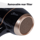 Nero Luxe Hairdryer 2400W Rose Gold Black 7413001 - SuperOffice
