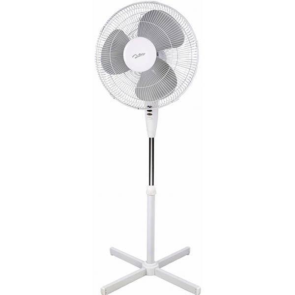 Nero Pedestal Fan 400Mm White 749040 - SuperOffice