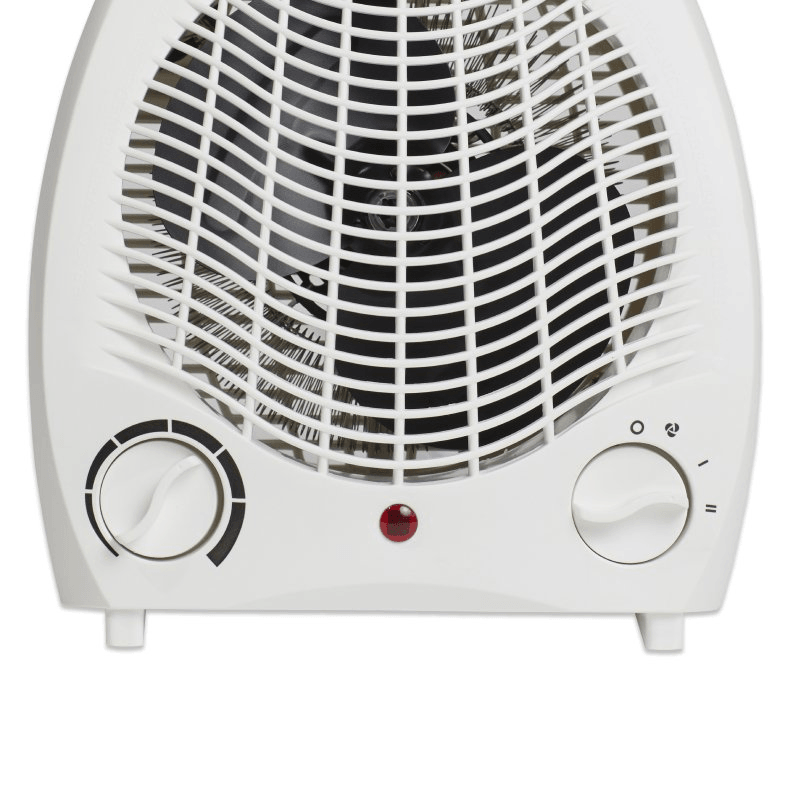 Nero Portable Fan Heater 2000W Cool Warm Hot Adjustable 749002 - SuperOffice