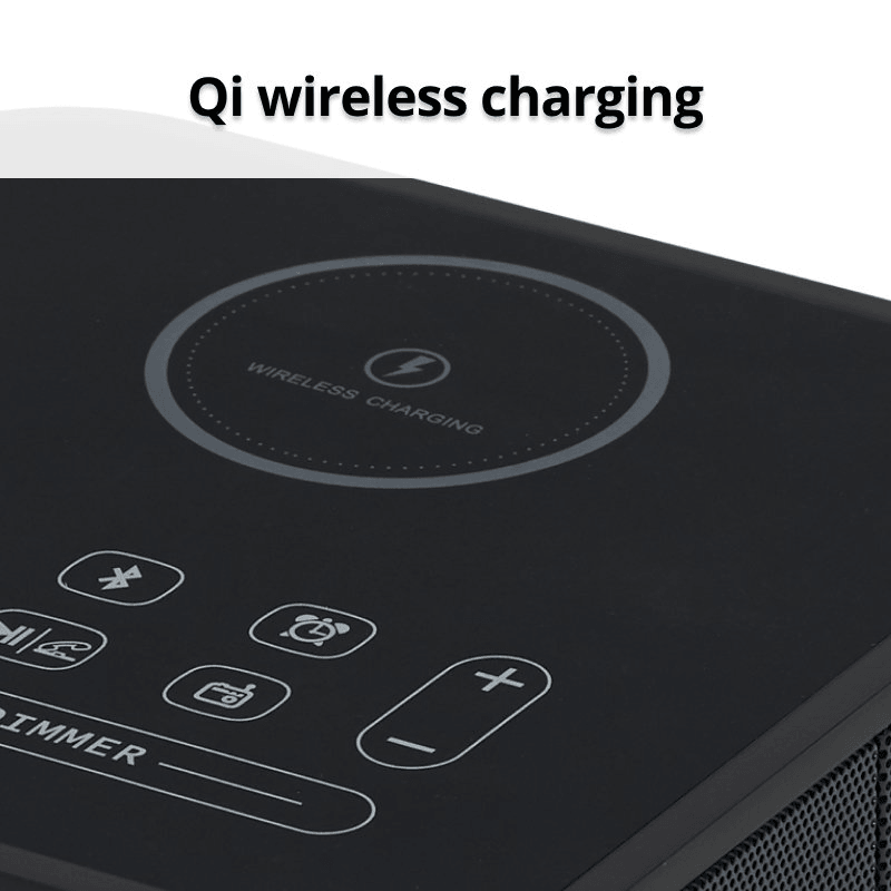 Nero Qi Soundbox 3 Wireless Charging Alarm SuperOffice