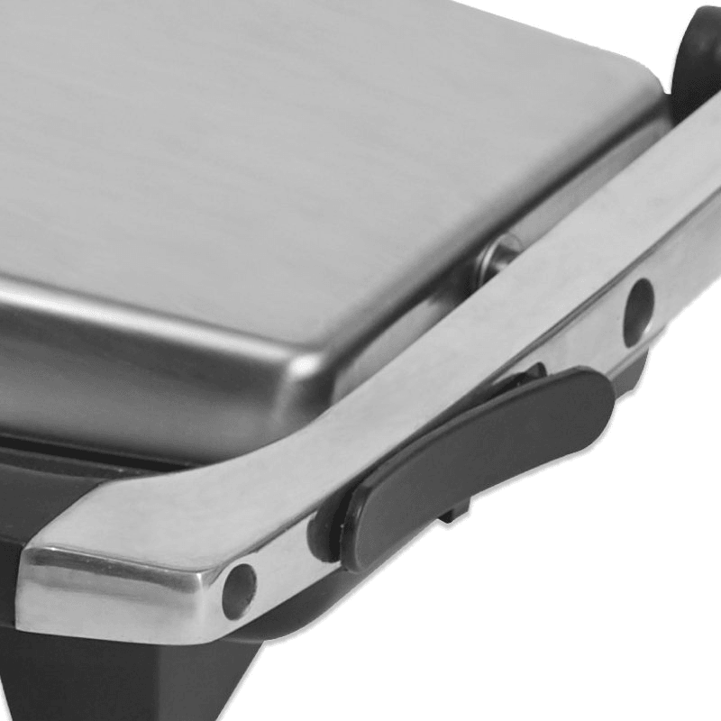 Nero Sandwich Press 2 Slice Stainless Steel 748022 - SuperOffice