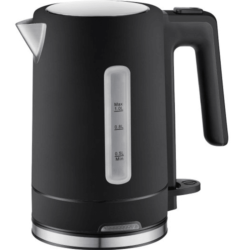 Nero Select Matte Black Stainless Steel Kettle Water Boiler 1L 740041 - SuperOffice