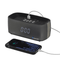 Nero Titanium Bluetooth Speaker Alarm Clock Radio 7433305 - SuperOffice