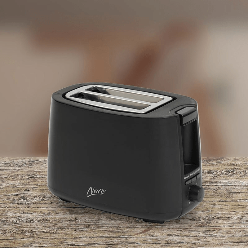 Nero Toaster 2 Slice Black 746021 - SuperOffice