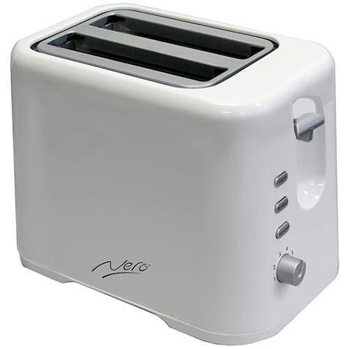Nero Toaster 2 Slice Glossy White 746042 - SuperOffice