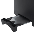 Nero Toaster 4 Slice Stainless Steel Rectangle Defrost Reheat 746084 - SuperOffice