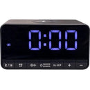 Nero V3 Pro Alarm Wireless Phone Charging Bluetooth Speaker Clock Digital Bedside 7434303 - SuperOffice