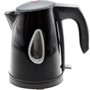 Nero Vista Kettle 1L Litre Jug Compact Water Boiler Black Stainless Steel Coffee Tea Hotel 740021 - SuperOffice
