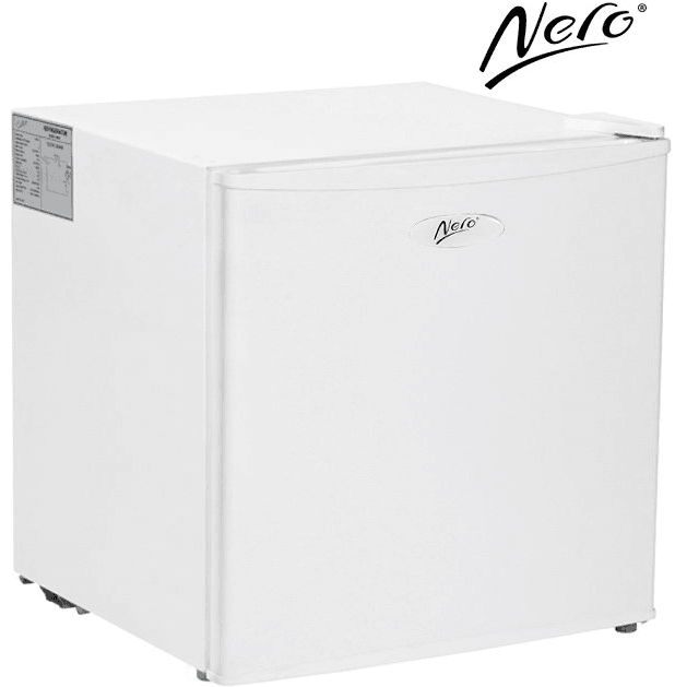 Nero White Bar Fridge Freezer 48L Compressor Compact 744046 - SuperOffice