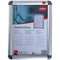 Nobo Aluminium Frame Clipdown A4 Silver 210 X 297Mm 1902214 - SuperOffice