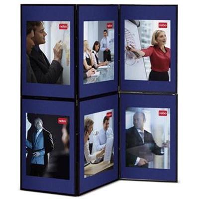 Nobo Display Board Portable 6 Panel Each Panel 900 X 600Mm B190043 - SuperOffice