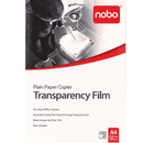 Nobo Plain Paper Copier OHP Transparency Film Overhead Projector 100 Pack Sheets PP100C (5 Pack of 20) - SuperOffice