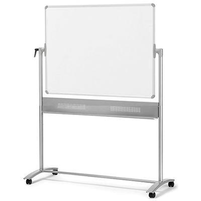 Nobo Whiteboard Magnetic Aluminium Frame Mobile Reversable 900 X 1200Mm 1901029 - SuperOffice