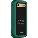 Nokia 2660 Flip Mobile Phone 128MB 2.8" 4G Unlocked Dual Sim Green 1GF012HPJ1A05 - SuperOffice
