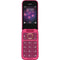 Nokia 2660 Flip Mobile Phone 128MB 2.8" 4G Unlocked Dual Sim Pink 1GF012HPC1A04 - SuperOffice