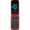 Nokia 2660 Flip Mobile Phone 128MB 2.8" 4G Unlocked Dual Sim Red 1GF012HPB1A03 - SuperOffice