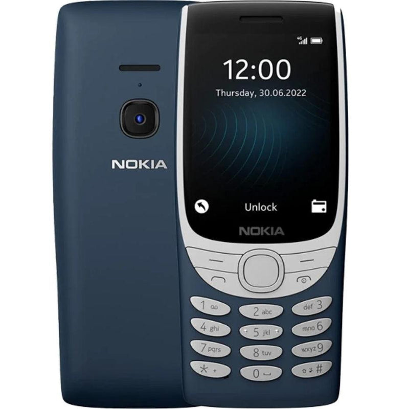 Nokia 8210 Unlocked 4G Mobile Phone Dual Sim 2.8" 128MB/48MB Blue 16LIBL21A06 - SuperOffice