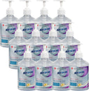 Northfork Hand Sanitiser Gel Vanilla Pump Bottle 500ml 12 Pack 635090300 (12 Pack) - SuperOffice