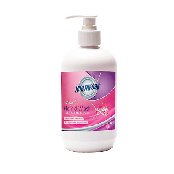 Northfork Liquid Handwash Hand Wash 500mL Pink 635010300 (1 Bottle) - SuperOffice