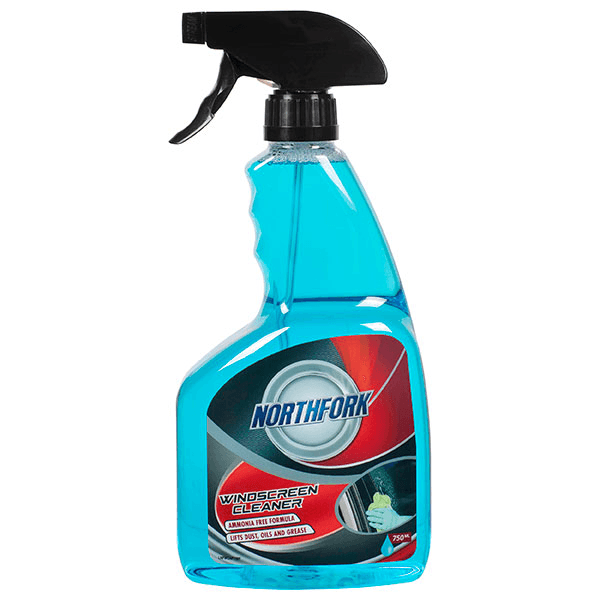 Northfork Window Glass Windscreen Cleaner Ammonia Free 750mL 12 Pack 634010410 (12 Pack) - SuperOffice