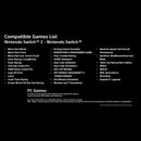 HORI Mario Kart Racing Wheel Pedals Pro Mini for Nintendo Switch & Switch 2 Red/Blue