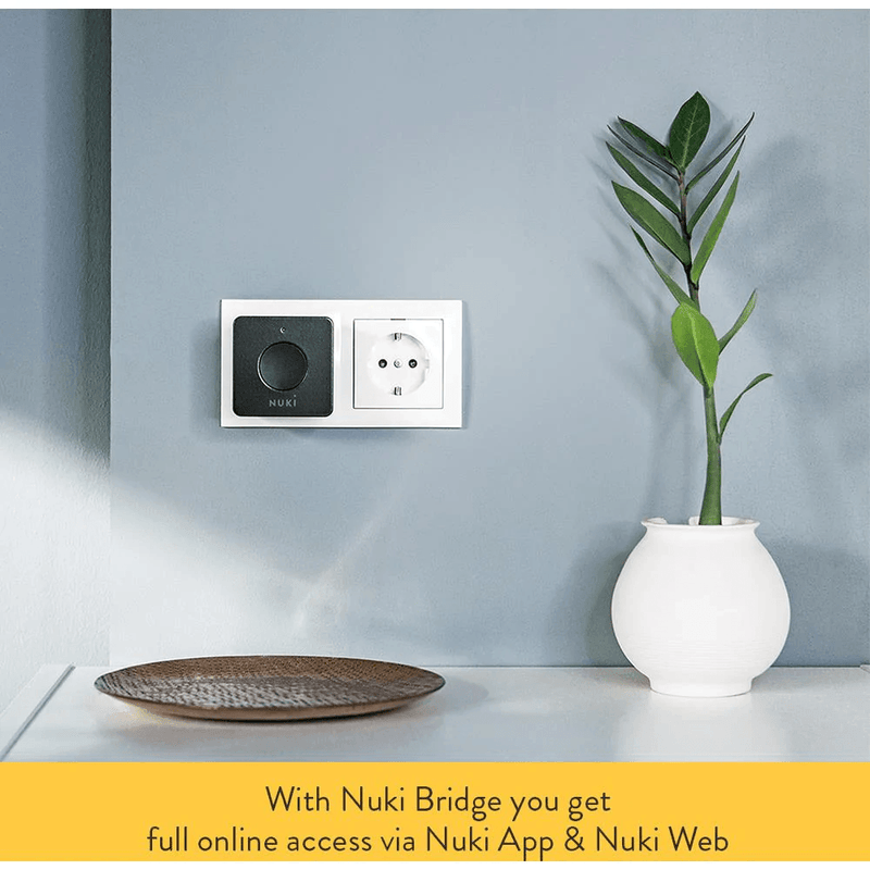 Nuki Bridge For Online Connectivity Smart Lock 3.0 Security Door White 220443 - SuperOffice