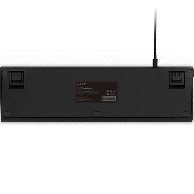 NZXT Function RGB White Mechanical Gaming Keyboard Gateron Linear Red Wired KB-1FSUS-WR - SuperOffice