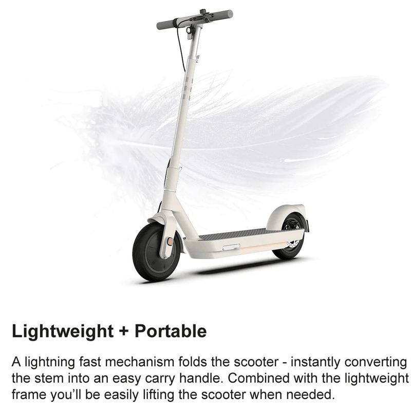 Okai Escooter ES30L Electric Scooter White OKES30L - SuperOffice