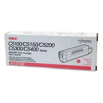 Oki 42127410 Toner Cartridge Magenta 42127410 - SuperOffice