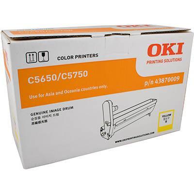 Oki 43870009 Toner Cartridge Yellow 43870009 - SuperOffice