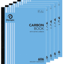 Olympic 606 Carbon Book with Extra Carbon 100 Leaf Pack 5 140853 (5 Pack) - SuperOffice