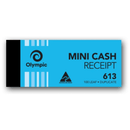 Olympic 613 Cash Receipt Book Mini Carbon Duplicate 100 Leaf Pack 20 140881 (20 Pack) - 613 - SuperOffice