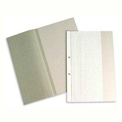 Olympic Transfer Covers 2 Hole A4 Grey Pack 10 141575 - SuperOffice