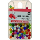 Open Map Pins 8Mm Assorted Pack 100 43120P - SuperOffice