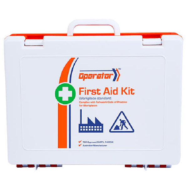 OPERATOR 5 Series Plastic Rugged Case First Aid Kit Workplace AFAK5C - SuperOffice