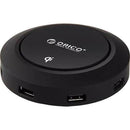 Orico 5 Usb Port Charger With Qi Wireless Charging Mode MPOR-OCP5USBK - SuperOffice