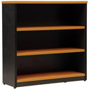 Oxley 3 Shelf Bookcase 900 X 315 X 900Mm Beech/Ironstone BC09BI - SuperOffice