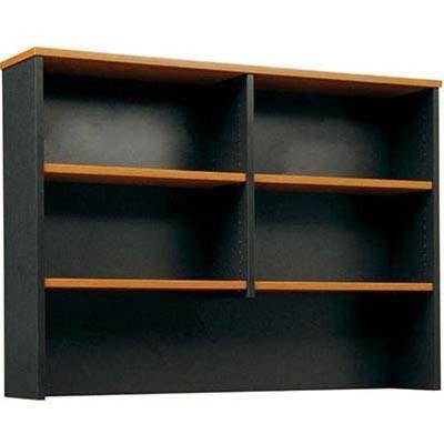 Oxley Hutch 1500 X 315 X 1075Mm Beech/Ironstone HUTCH15BI - SuperOffice