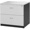 Oxley Lateral File Cabinet Lockable 780 X 560 X 750Mm White/Ironstone LF7856WI - SuperOffice