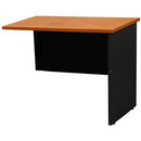 Oxley Reversible Return 600 X 600 X 730Mm Beech/Ironstone R66BI - SuperOffice