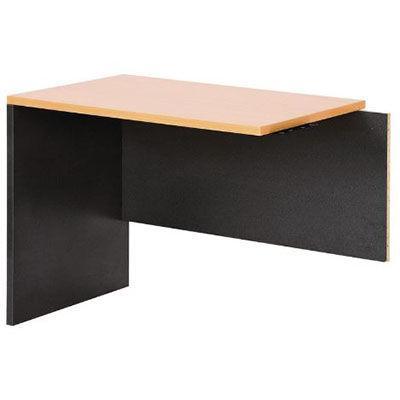 Oxley Reversible Return 900 X 600 X 730Mm Beech/Ironstone R69BI - SuperOffice