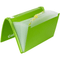 Pack 5 Colourhide Zipper Expanding File Folder Green 9027004 (5 Pack) - SuperOffice