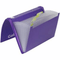 Pack 5 Colourhide Zipper Expanding File Folder Purple 9027019 (5 Pack) - SuperOffice